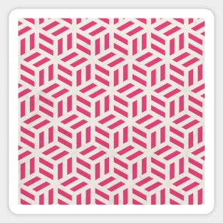 Square Box Linework Pattern Sticker